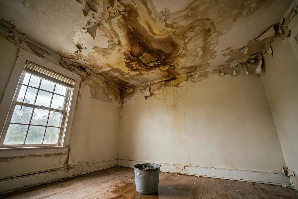 Ceiling Water Stain Roof Leak — a guide for Alabama homeowners after storm and flood water damage