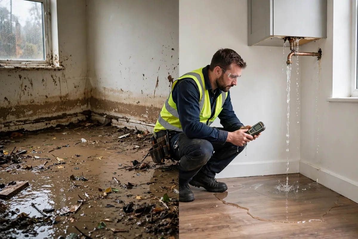 Flood Damage Vs Water Damage — a guide for Alabama homeowners after storm and flood water damage