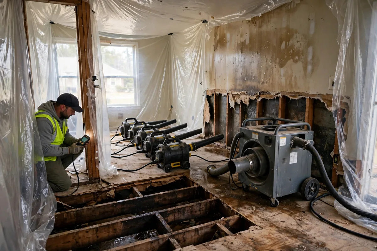 How Long Does Water Damage Restoration Take — a guide for Alabama homeowners after storm and flood water damage