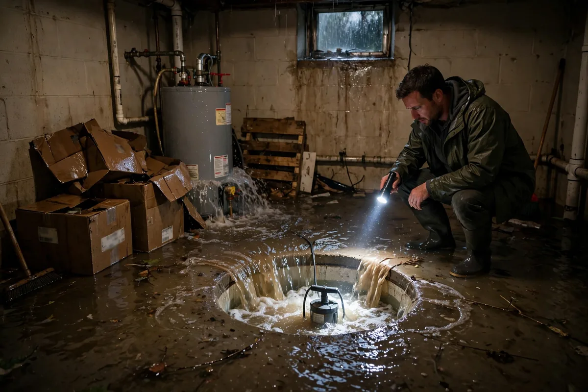 Sump Pump Failure Flooding — a guide for Alabama homeowners after storm and flood water damage