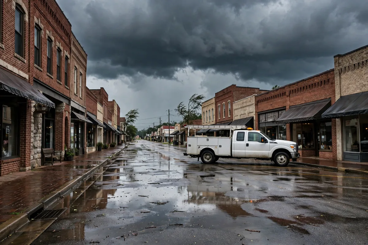 Tornado & Storm Flood Water Damage Restoration Bankston, AL — a pro carrying drying equipment into a storm-damaged home